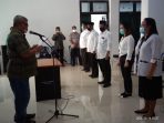 Bupati Samsurisal Tombolotutu Melantik Pejabat Administrator,Pengawas dan Fugsional